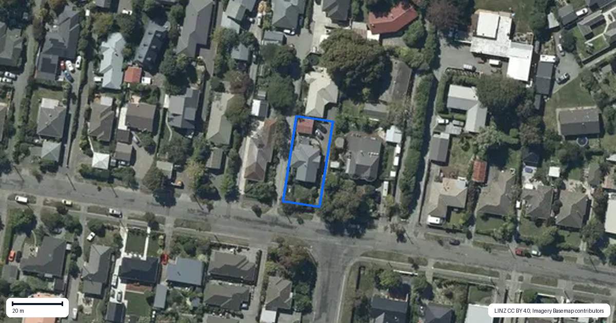 Property context map for 67 Grange Street, Hillsborough, Christchurch