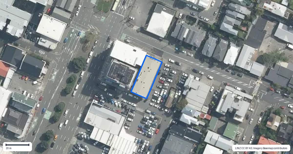 Property context map for 4/6 Elizabeth Street, Mount Victoria, Wellington