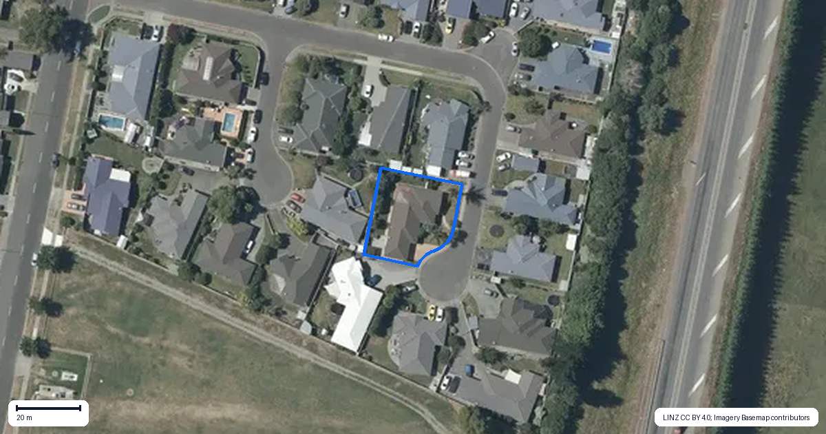 Property context map for 15 Chelsea Drive, Taradale, Napier
