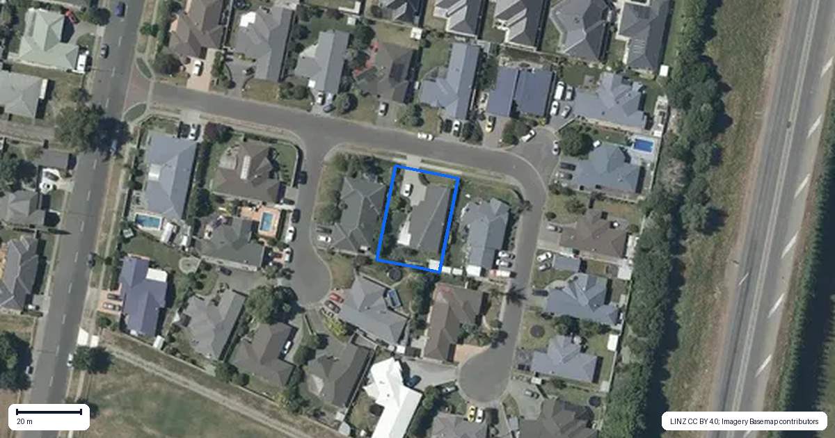 Property context map for 9 Chelsea Drive, Taradale, Napier