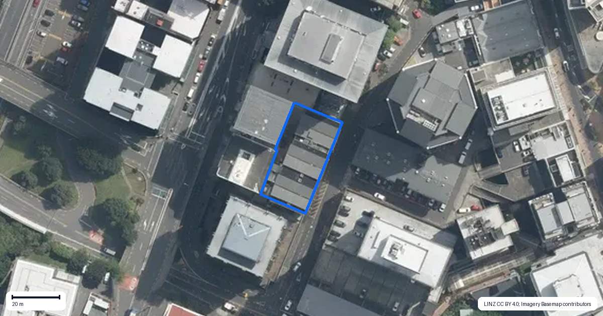 Property context map for 401/9 Gilmer Terrace, Wellington Central, Wellington