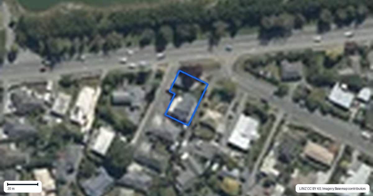 Property context map for 57 Lagan Street, Belfast, Christchurch