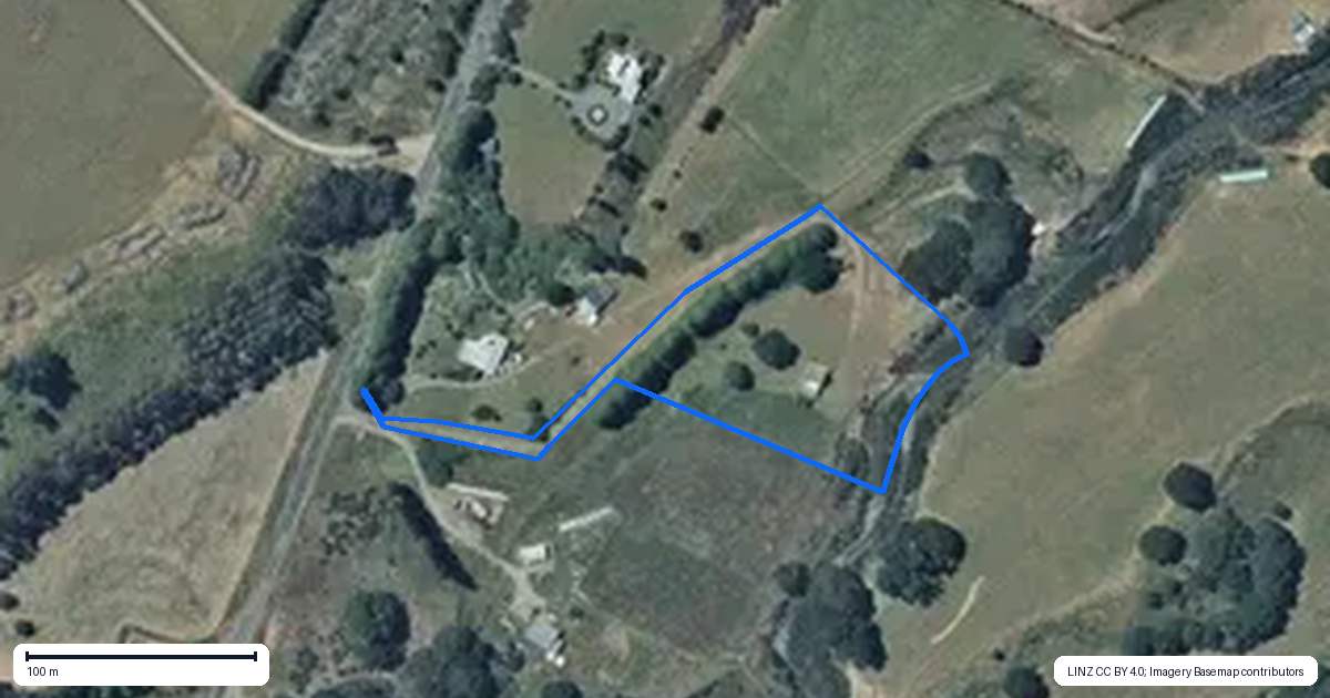 Property context map for 178B Mangateitei Road, Rangataua, Ohakune