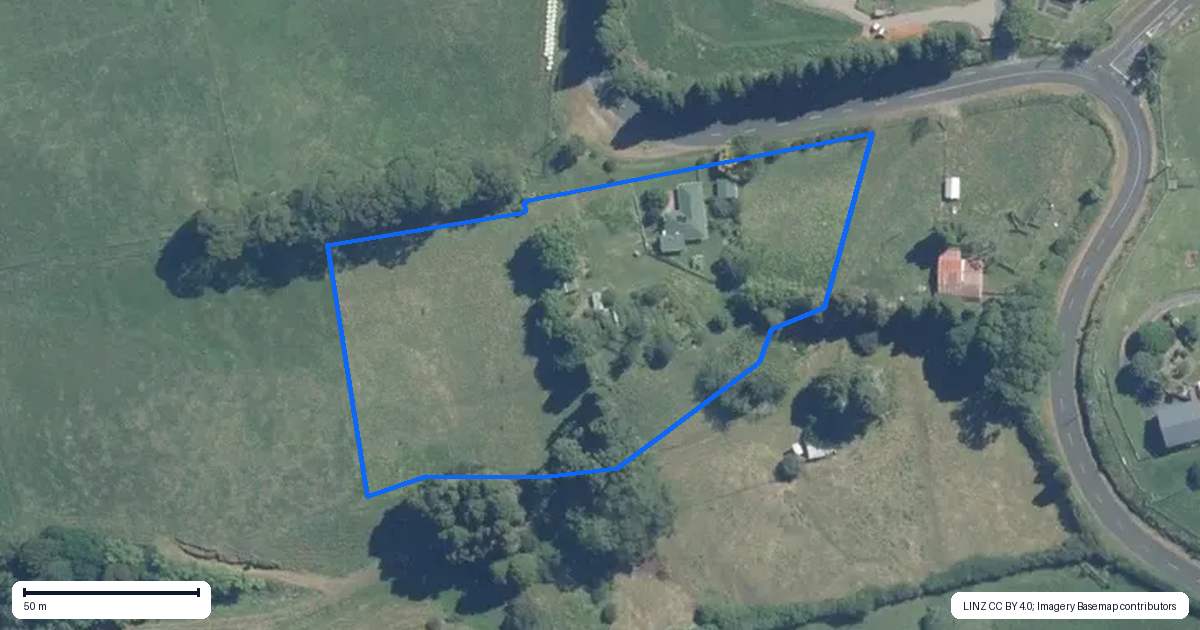 Property context map for 956 Upper Ohauiti Road, Ohauiti, Tauranga