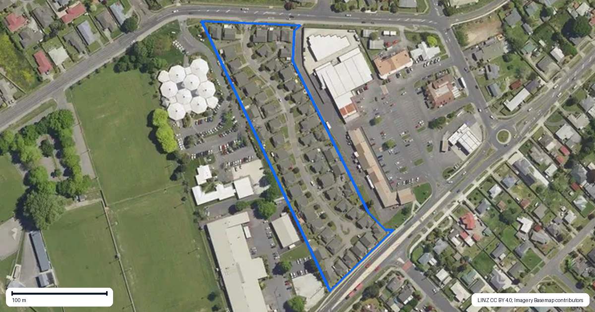 Property context map for 18/285 Vaughan Road, Owhata, Rotorua