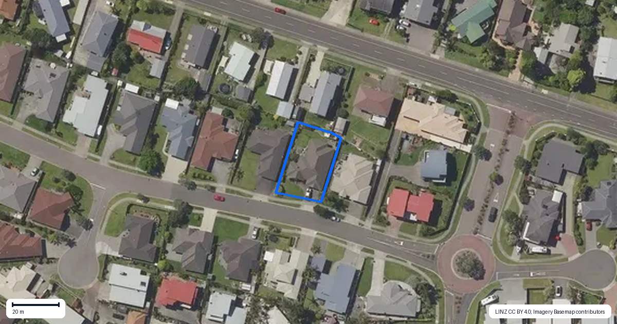Property context map for 10 Sanctuary Avenue, Ohope