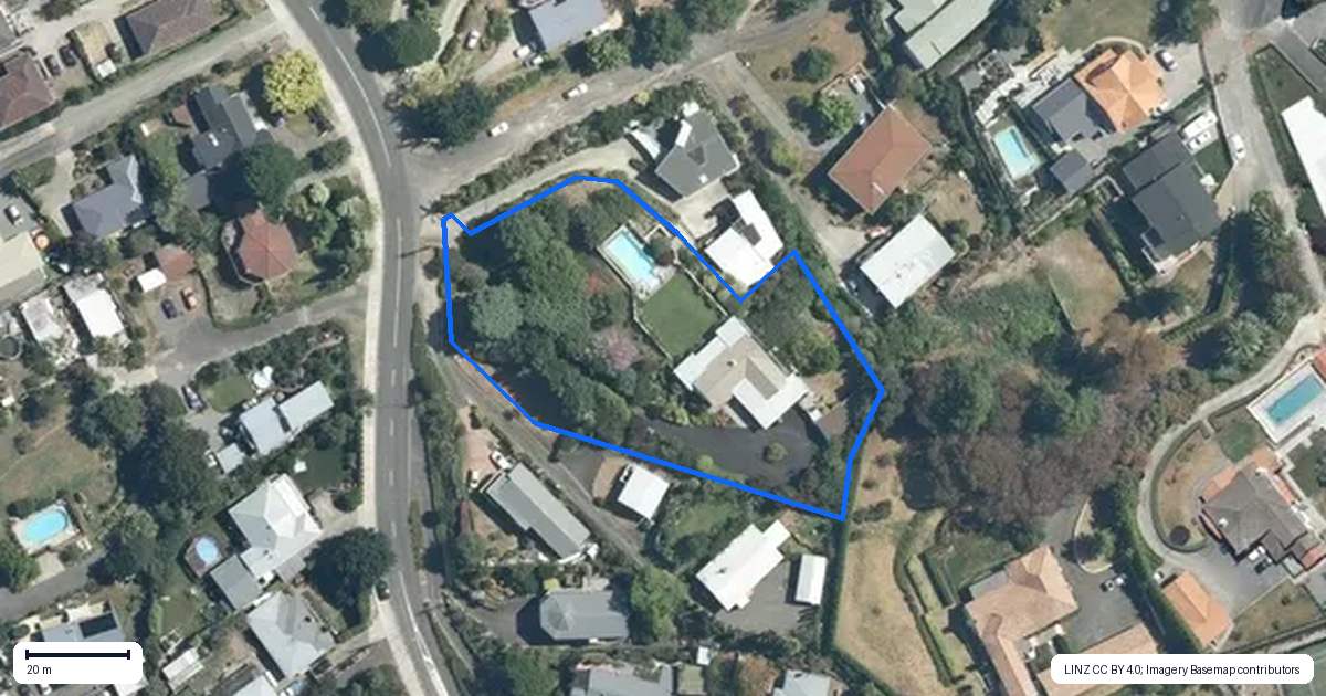 Property context map for 59 Joll Road, Havelock North