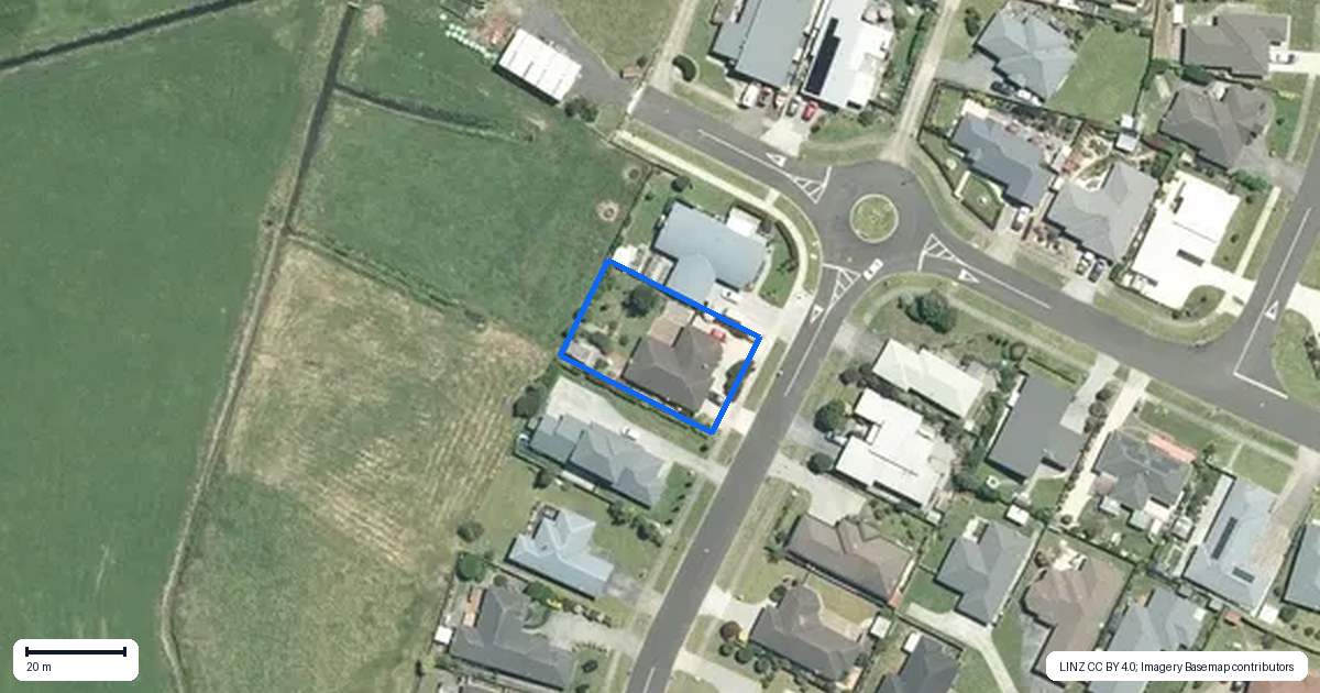 Property context map for 26 Buchanan Street, Paeroa