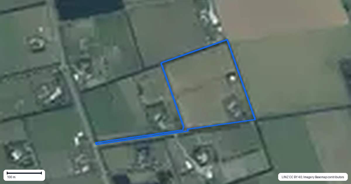 Property context map for 3/1764 Clintons Road, Darfield