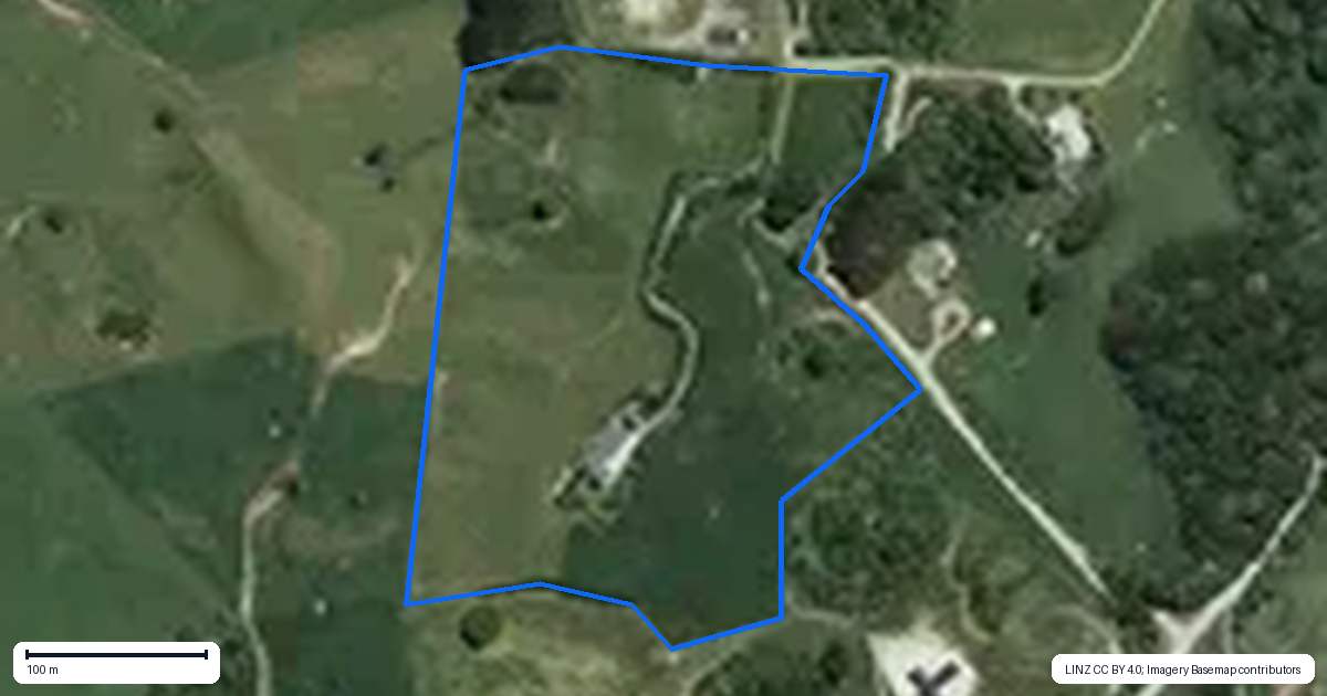 Property context map for 516A Herepuru Road, Matata