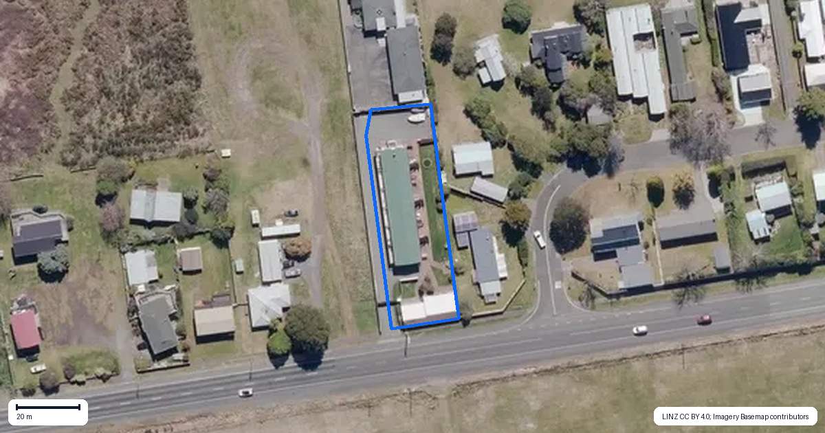 Property context map for 3/347 State Highway 1, Tauranga Taupo, Turangi