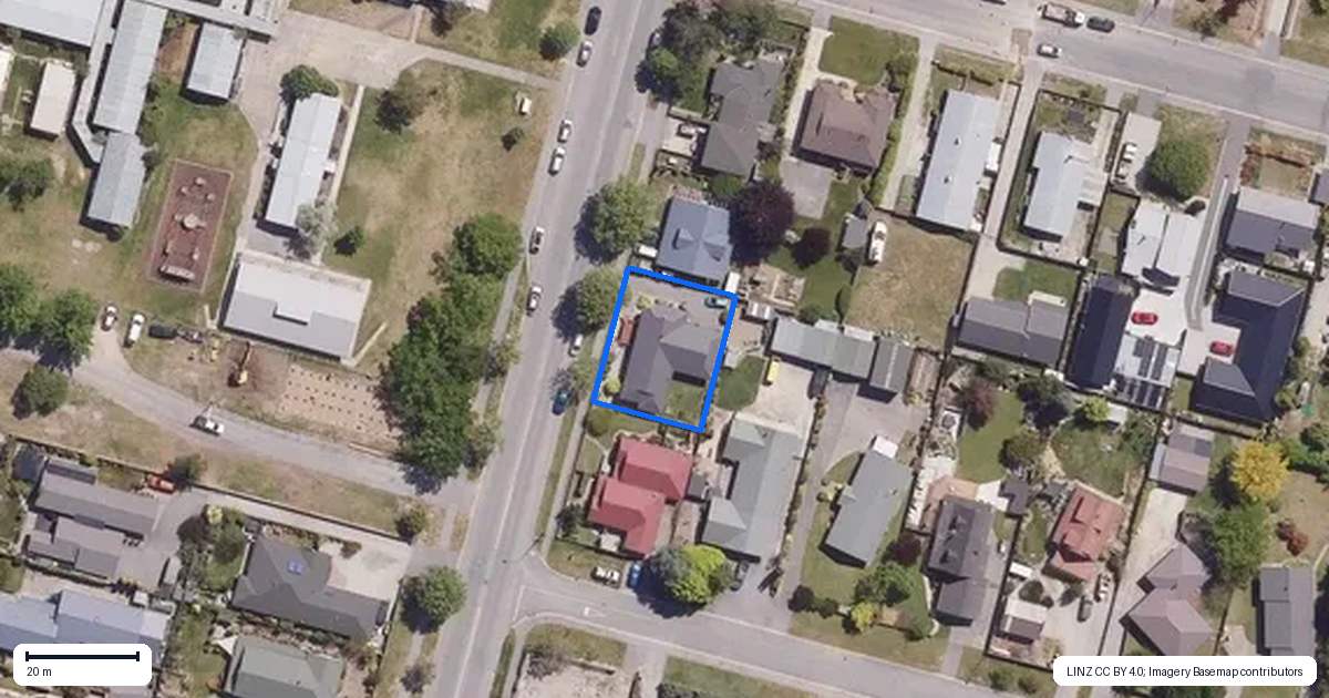 Property context map for 76 Barry Avenue, Cromwell
