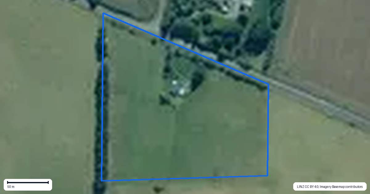 Property context map for 463 Owaka Valley Road, Owaka