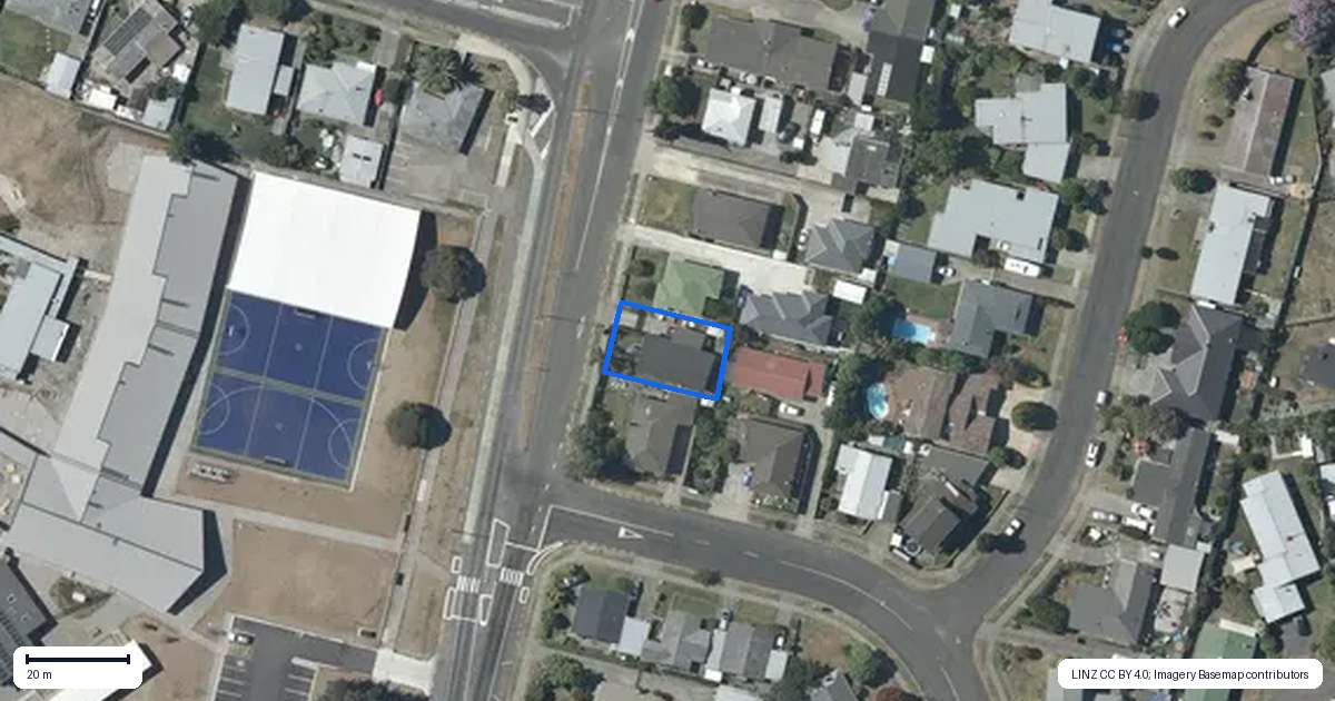Property context map for 227 Taradale Road, Pirimai, Napier