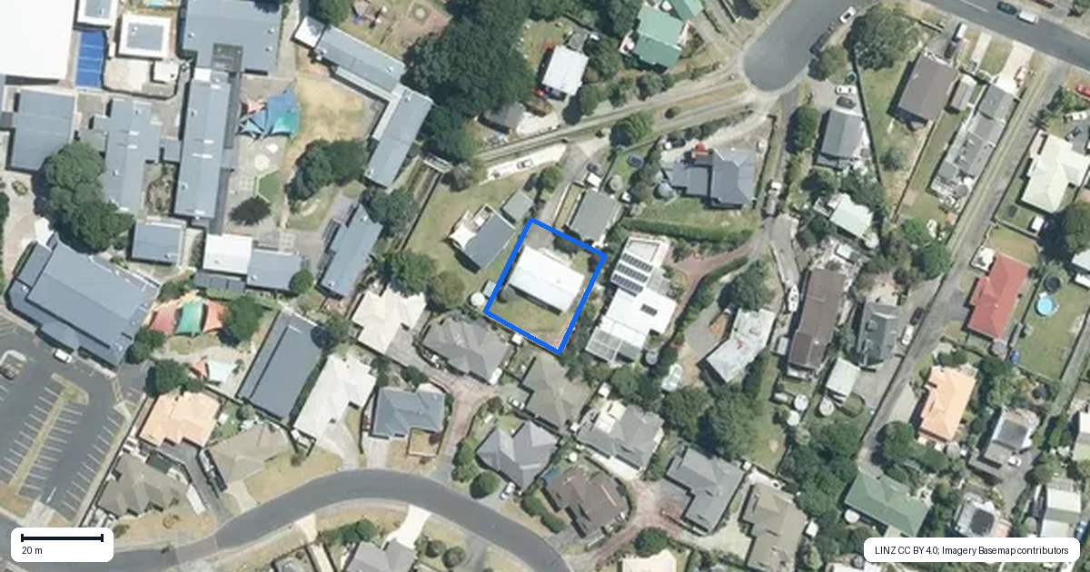 Property context map for 46 Zealandia Road, Manly, Whangaparaoa