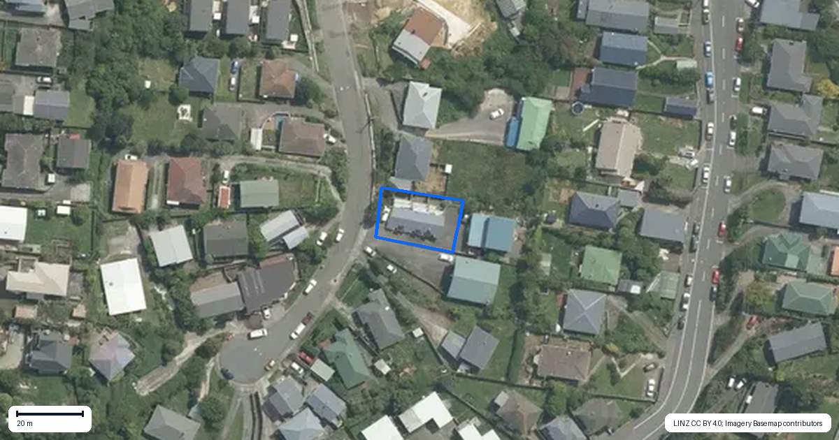 Property context map for 37E Hindmarsh Street, Johnsonville, Wellington