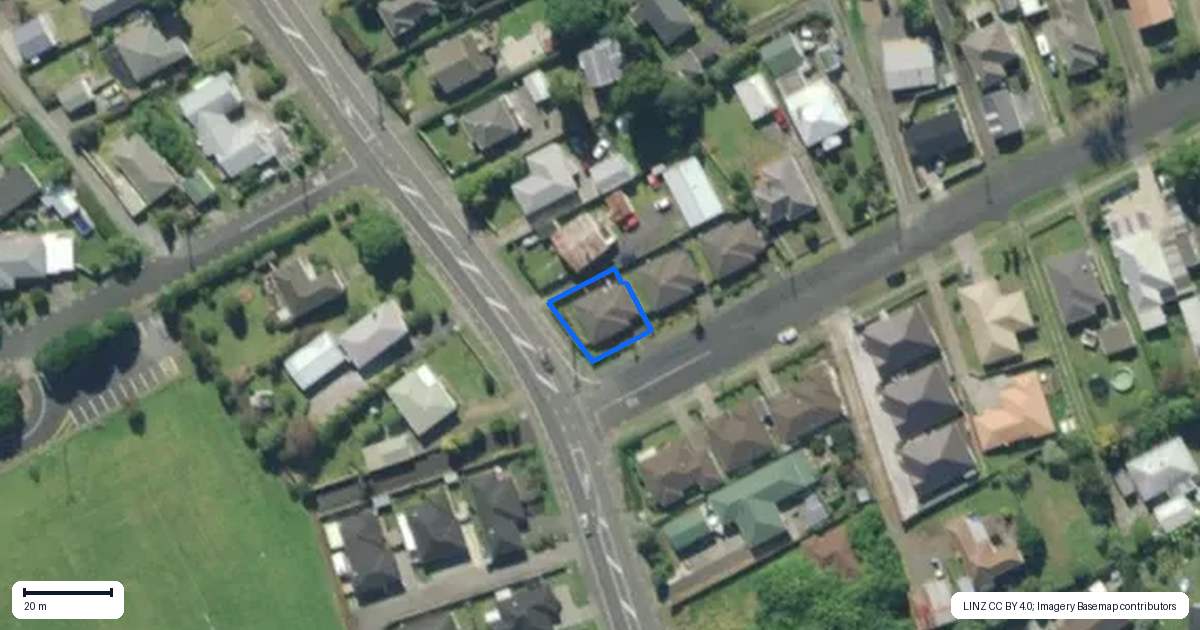 Property context map for 2 Puriri Street, Te Kamo, Whangarei