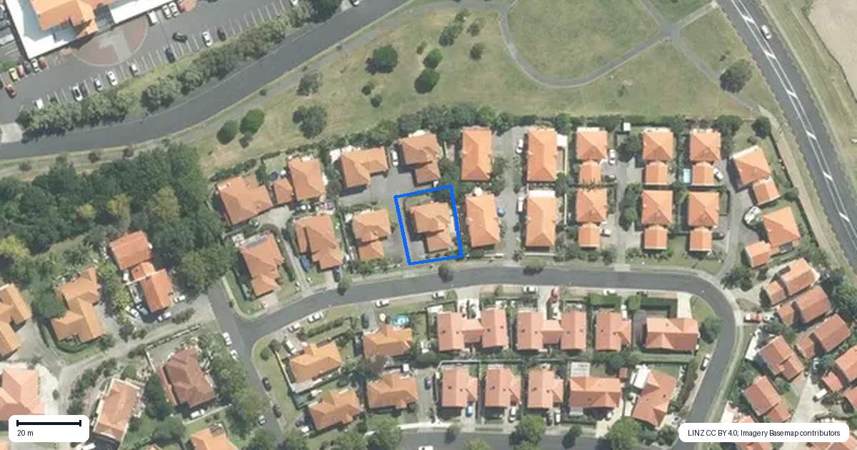 Property context map for 32 Parkwood Crescent, Gulf Harbour, Whangaparaoa