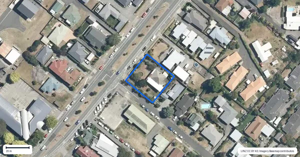 Property context map for 28 Napier Road, Havelock North