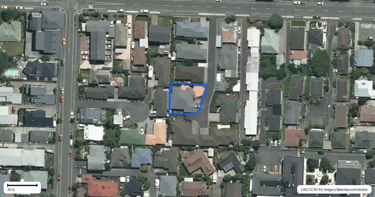 Property context map for 3 Albano Way, The Wood, Nelson