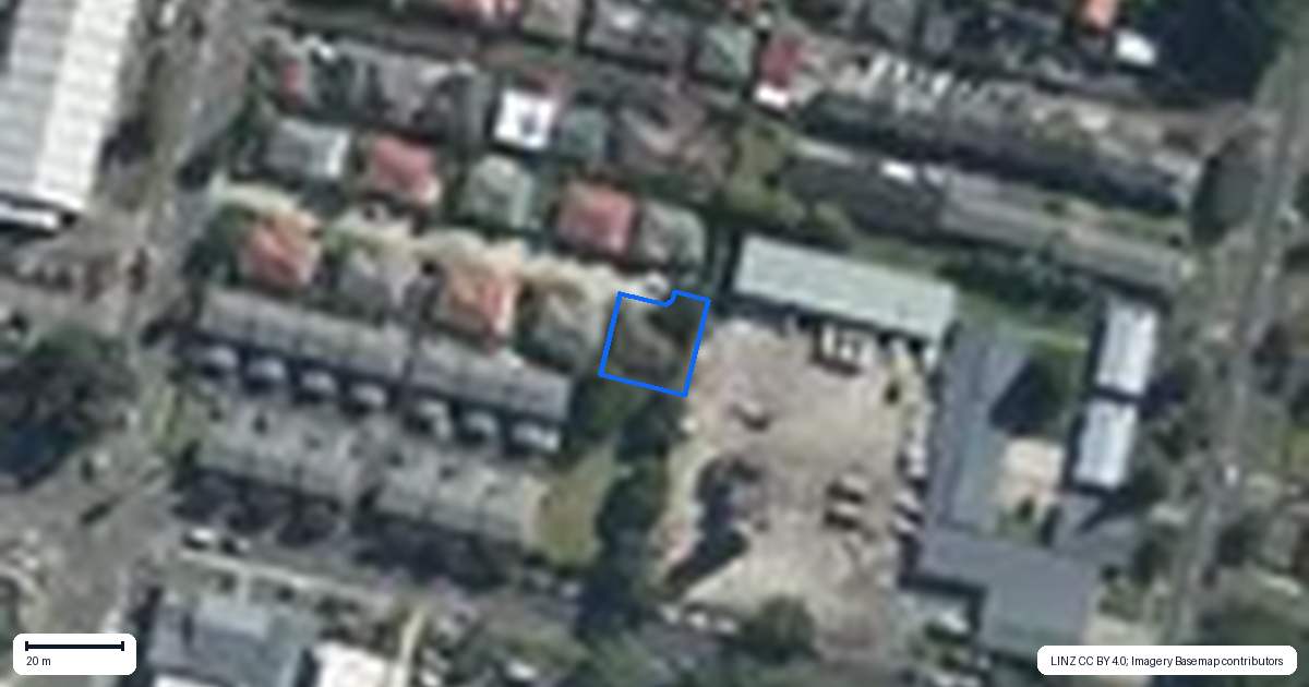 Property context map for 40E Jellicoe Road, Panmure, Auckland