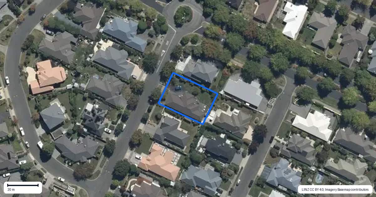 Property context map for 3 Annaby Drive, Northwood, Christchurch