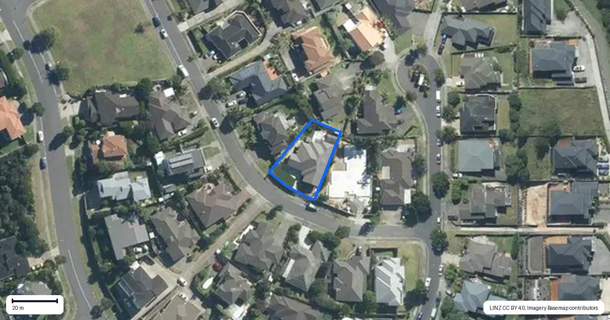 Property context map for 5 Mackwell Road, Fairview Heights, Auckland
