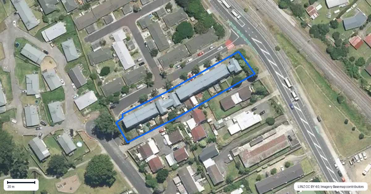 Property context map for 16 Kevale Place, Manurewa, Auckland