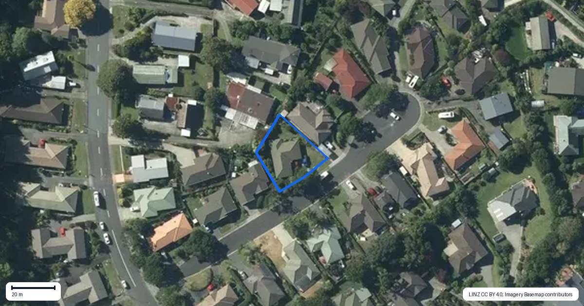 Property context map for 7 David William Place, Warkworth