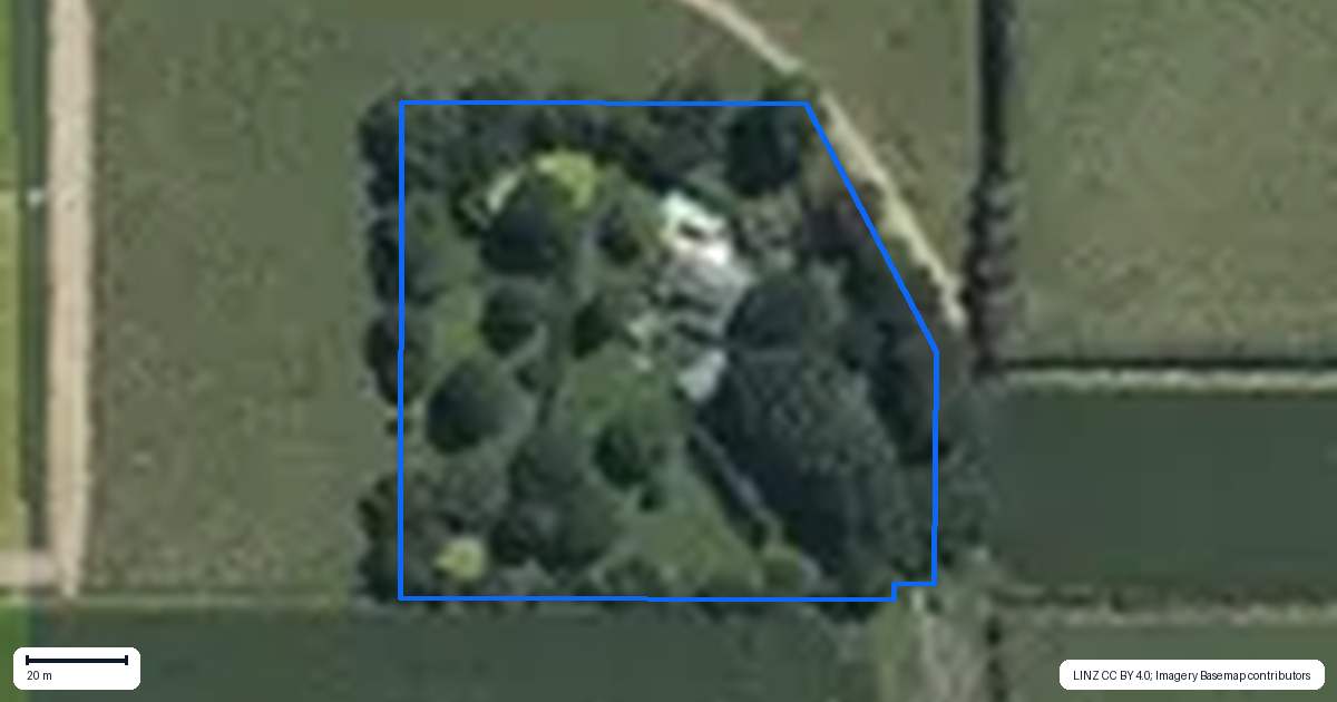 Property context map for 63 Broadmeadows Road, Tamahere, Hamilton