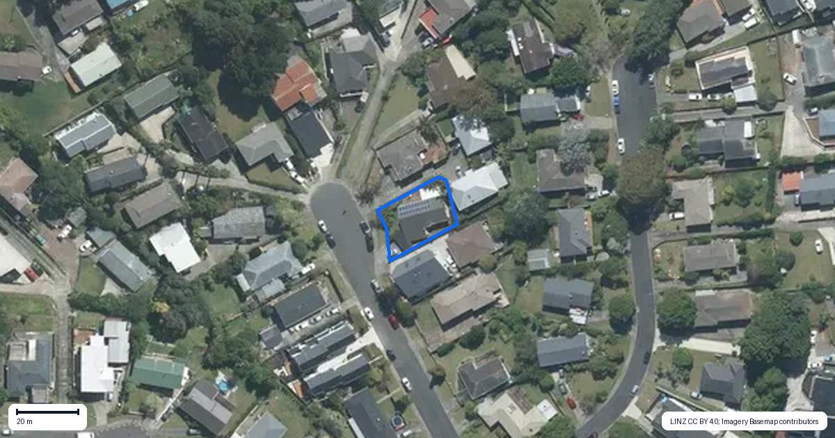 Property context map for 25 Sequoia Place, Sunnynook, Auckland