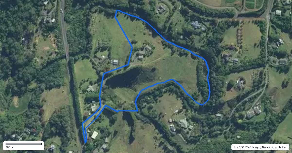 Property context map for 2120E State Highway 10, Waipapa