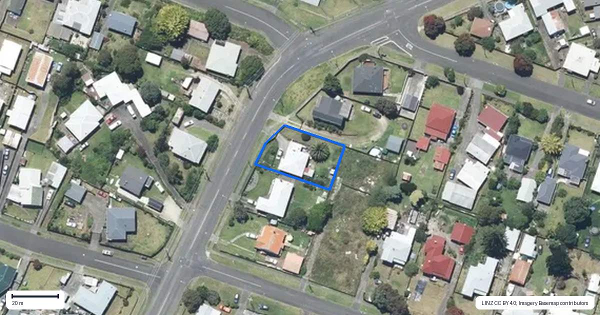 Property context map for 50A Mosston Road, Castlecliff, Whanganui