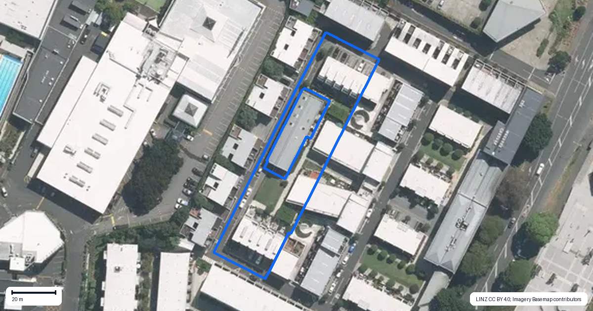 Property context map for 19 Fisher-Point Drive, Auckland Central, Auckland