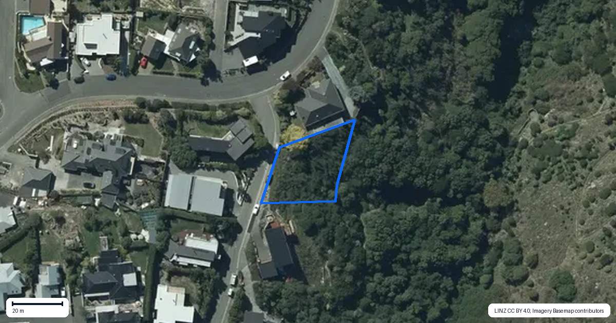 Property context map for 3 Law Lane, Mount Pleasant, Christchurch