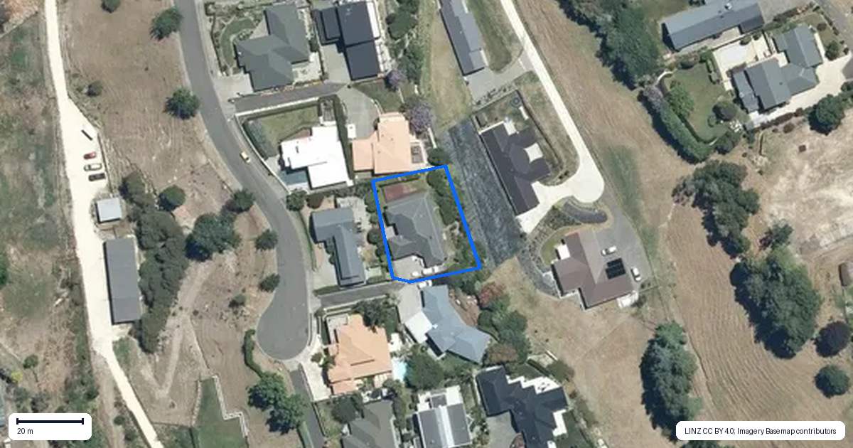 Property context map for 72 Rochfort Road, Havelock North