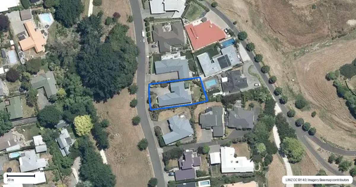 Property context map for 42 Rochfort Road, Havelock North