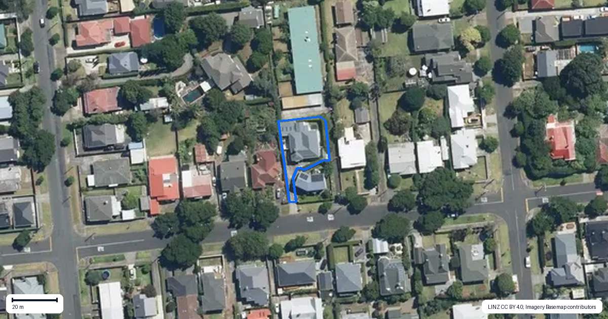 Property context map for 2/142 Grey Street, Onehunga, Auckland