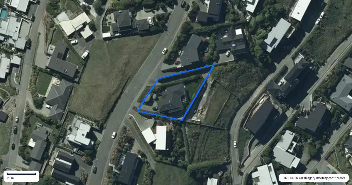 Property context map for 79 Glenstrae Road, Redcliffs, Christchurch