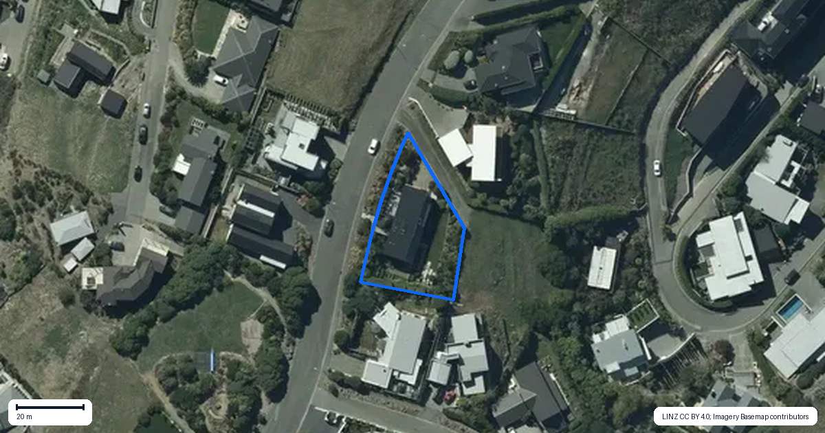 Property context map for 85 Glenstrae Road, Redcliffs, Christchurch