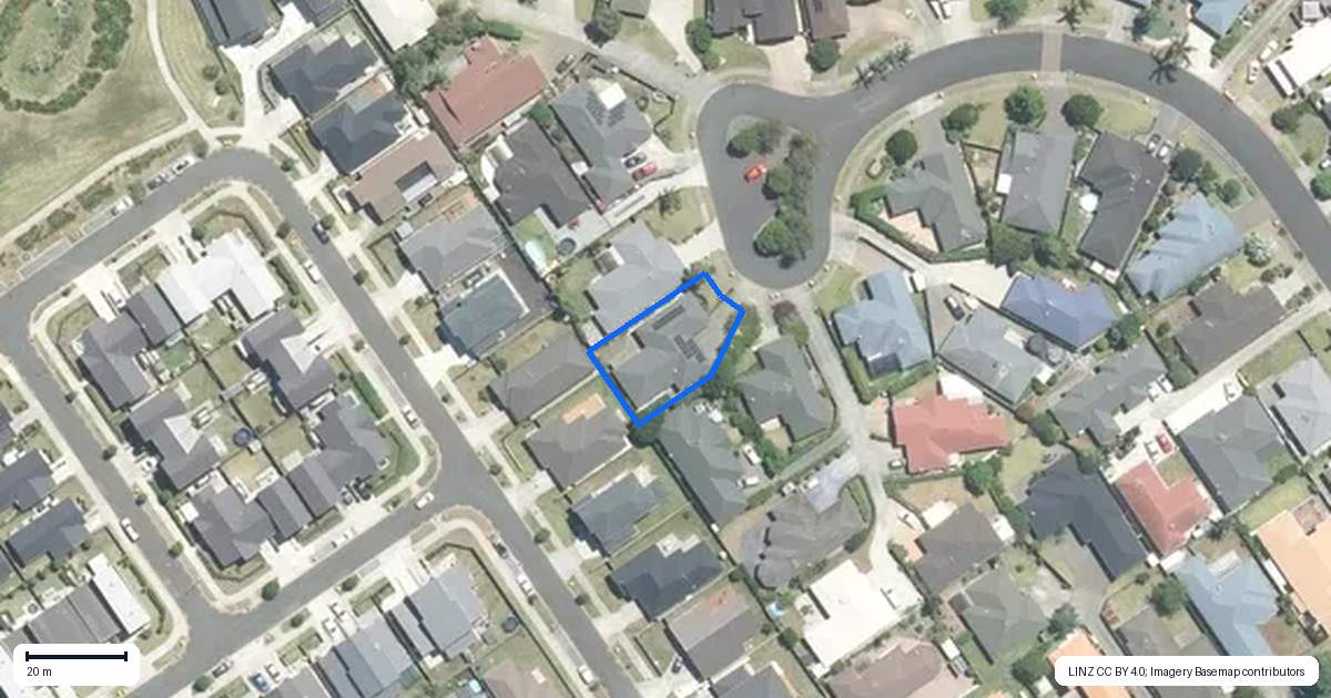 Property context map for 39 Greig Place, Pukekohe