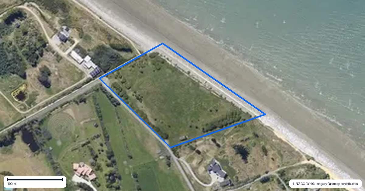 Property context map for 154 Aranui Road, Mapua