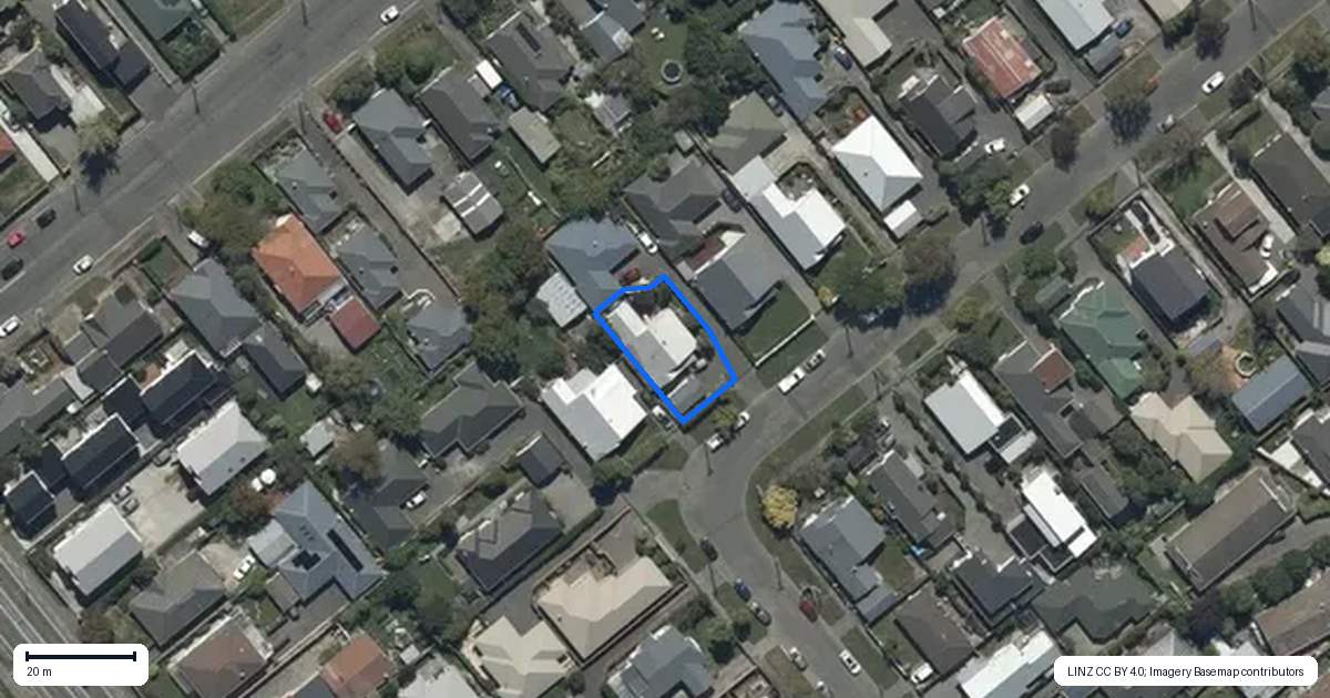 Property context map for 49 Diamond Avenue, Spreydon, Christchurch