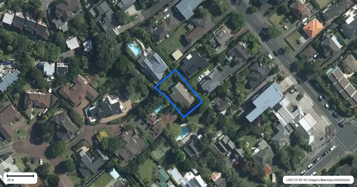 Property context map for 167A Long Drive, Saint Heliers, Auckland