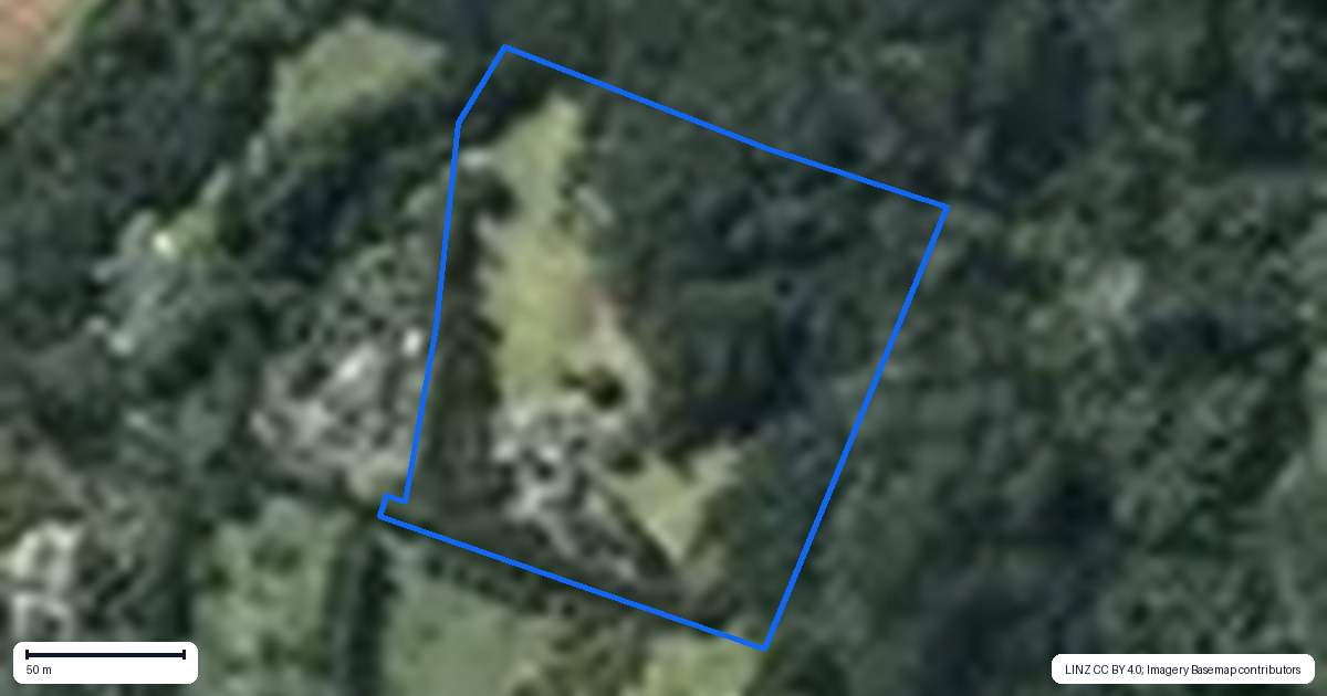 Property context map for 152K Parker Road, Oratia, Auckland