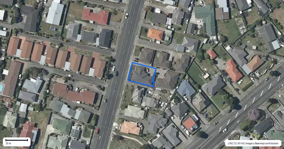 Property context map for 5A Avondale Road, Taradale, Napier