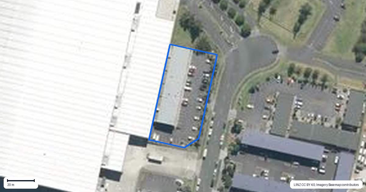 Property context map for 6/12 Laidlaw Way, East Tamaki, Auckland