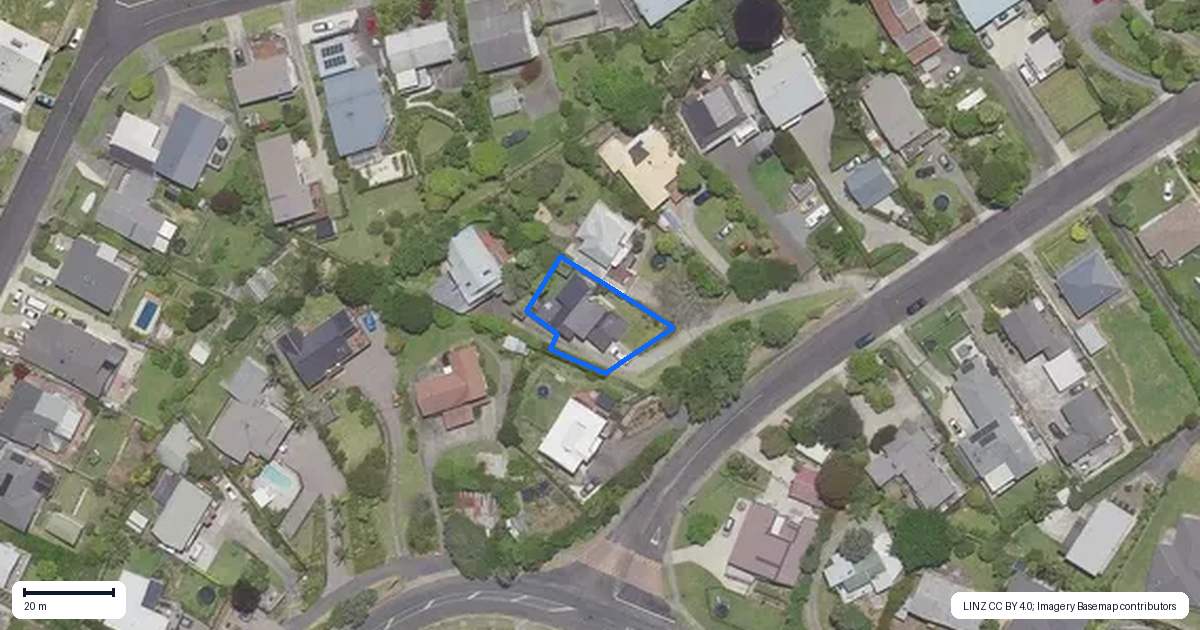 Property context map for 116A Harbour View Road, Omokoroa