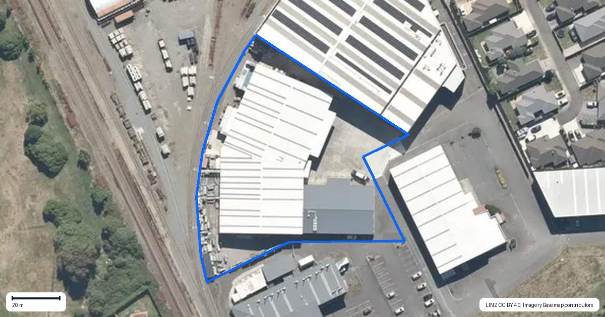 Property context map for 1D Quadrant Drive, Waiwhetu, Lower Hutt