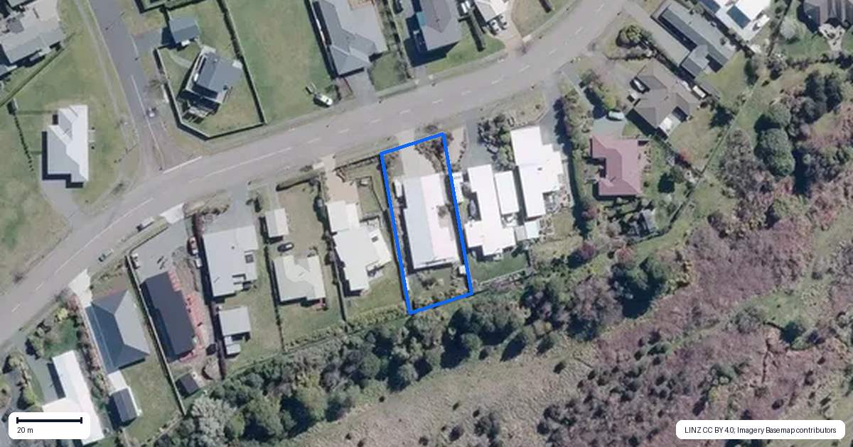 Property context map for 127 Lisland Drive, Kinloch, Taupo